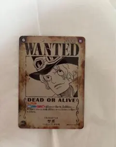 ワンピースカード サボ 手配書sp　受け継がれる意志