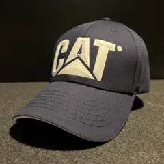 CAT 立体ロゴ キャップ ネイビー ビッグロゴのサムネイル