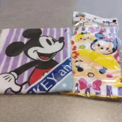 【未使用】ミッキーマウス タオル ディズニーツムツムタオルセット