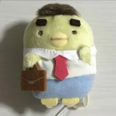 すみっコぐらし みにっコほいくえん ぺんぎん？ サラリーマン てのり ぬいぐるみ