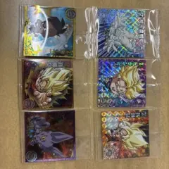 ドラゴンボール ホログラムシール 6枚セット