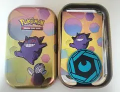 【海外】ゲンガー　ダメカンケース コイン付　mini tin ポケモンカード