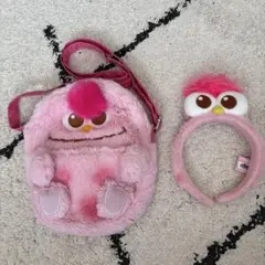 モッピー　ショルダーバッグ　カチューシャ　セット