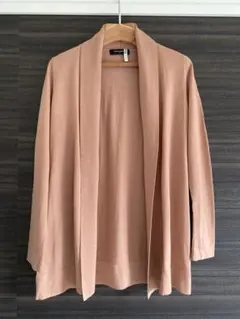 値下げ！ピンク ニットカーディガン 長袖（ウール、シルク、カシミヤ）