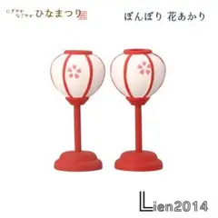 ぼんぼり 花あかり ひなまつり2026シリーズ 新作 春 DECOLE