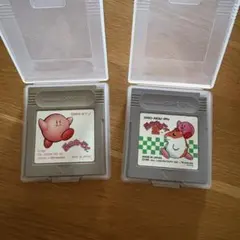 ゲームボーイソフト 2本セット 星のカービィ1と2