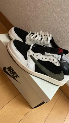 TravisScott×AirJordan1LowMedium Oliveのサムネイル