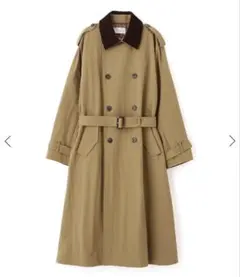 極美品　ETRE TOKYO ダブルブレストロングコート　春　トレンチ　リネン混 ミロング] ダブルブレスト ロング トレンチ コート, must | MAX&Co.