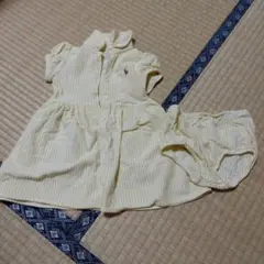 【美品】ラルフローレン 半袖ワンピース 80