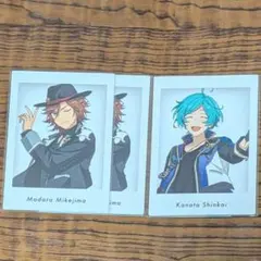 あんスタ　10周年　展示会　特典　ぱしゃっつ　深海奏汰　三毛縞斑