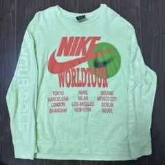 NIKE WORLD TOUR イエロー長袖Tシャツ XL