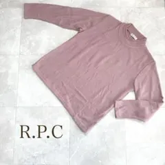 R.P.C♡長袖ニット トレーナー トップス ピンクレディースFREE