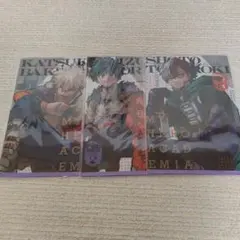 ヒロアカ　最強ガシャステーション　クリアファイル