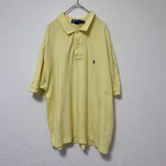 Polo by Ralph Lauren イエローポロシャツ XL