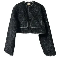 H&M ラメツイード　セットアップ