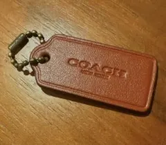 COACH レザーキーホルダー チャーム