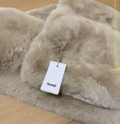 Samuji ベージュ ファーストール　アイボリー　和装　羽織　クリスマス