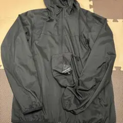UNIQLO ポケッタブルパーカー M 黒
