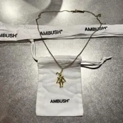 AMBUSH ゴールド ネックレス ウサギ　モチーフ