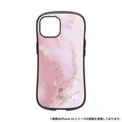 iFace iPhone 12用ケース ピンクマーブル