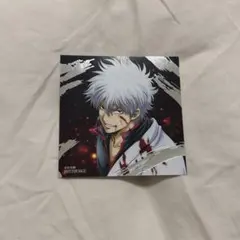 銀魂 箔押しスクエアカード 坂田銀時 - メルカリ