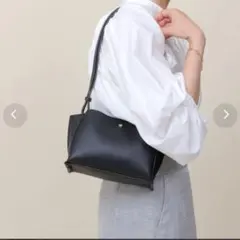 3層仕様 フェイクレザー ショルダーバッグのサムネイル