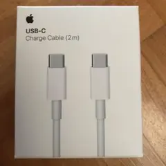 Apple USB ケーブル 2m. 新品  未開封 正規品