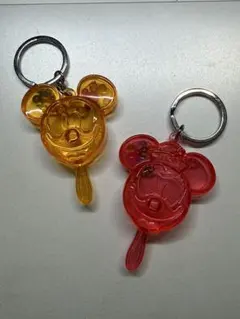 東京ディズニーリゾート ミッキー キーチェーン 2個セット