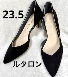 ♦︎美品♦︎ルタロンLe Talon ポインテッドトゥ　パンプス ブラック　23.5のサムネイル