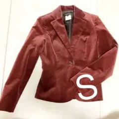 INDIVI スエード調テーラードジャケット