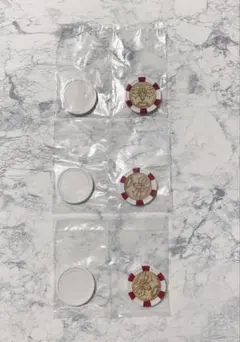 ジョジョ 一番くじ 魂のポーカーチップ ジョセフ 3点セット