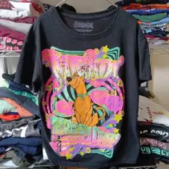 アメコミＳエジプト製アニメ　スクゥーピィードゥtシャツUSA直輸入メンズ古着