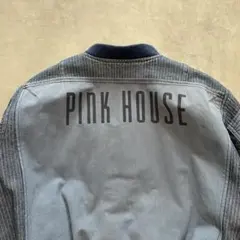 PINK HOUSE ピンクハウス デニムボンバージャケット フライトジャケット