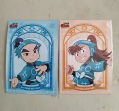 忍たま乱太郎 ブロマイド星座の段 任暁左吉、黒門伝七セット