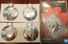 一番くじ　ホロライブ　白上フブキ　缶バッジ　2種セット　ホログラム おまけつき