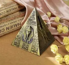 新品✨エジプト 雑貨 クフ王 ピラミッド モデル 貯金箱 装飾品 置物