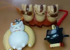 夏目友人帳 ニャンコ先生 ストラップ まとめ売り - メルカリ