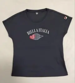 フィラ　レディース　テニスウェア　Tシャツ　Ｌサイズ　ダークグレー