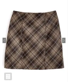 GRL グレイル チェック柄タイトミニスカート dk1570