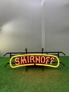 ネオンサイン　（スミノフ） 希少 非売品 スミノフ 大型 電光 電飾 看板 LED ライト ネオン サイン