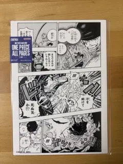 ワンピース ALL PAGES ゾロ　キング