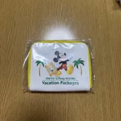ディズニー バケーションパッケージ 特典 チケットホルダー パスケース イエロー