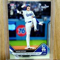 PSA10 大谷翔平 ポストシーズン初勝利記念カード topps - メルカリ