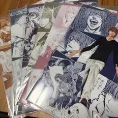 デスノート DMMくじ D賞　クリアファイル　6種