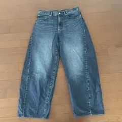 GU バレルレッグジーンズ32