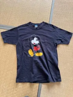 80s USA製　ディズニー　ミッキーマウスTシャツ　サイズL 【極上品】