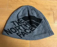 THE NORTH FACE　ビッグロゴ ビーニー グレー