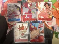 【5枚セット】エース　花札　ワンピースカード　プロモーションカードセット