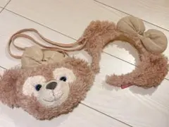 Disneysea シェリーメイ 耳付きカチューシャ ポシェット セット