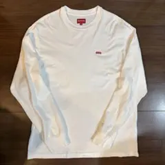 Supreme Small Box Logo L/S Tee ホワイト ロンTのサムネイル